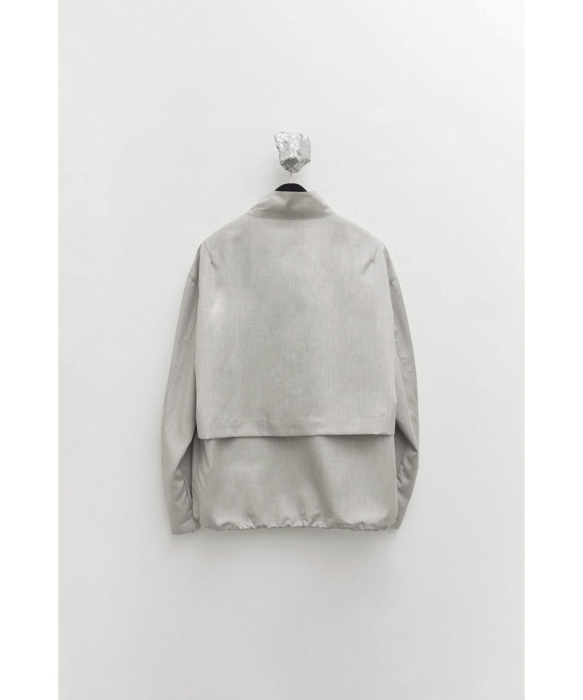 유스(YOUTH) Buttoned Anorak - Light Grey