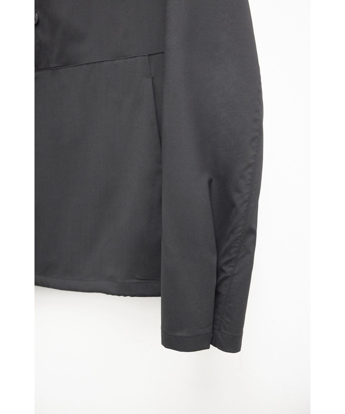유스(YOUTH) Buttoned Anorak - Black