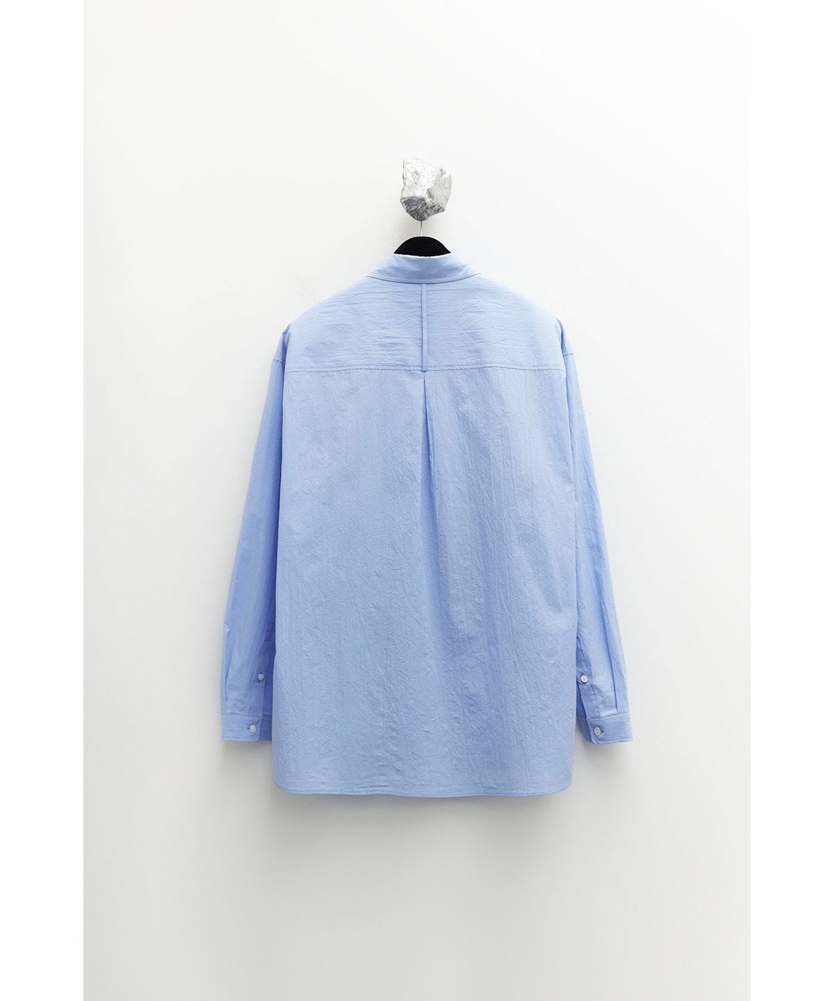 유스(YOUTH) Creased Loosed Shirt - Light Blue
