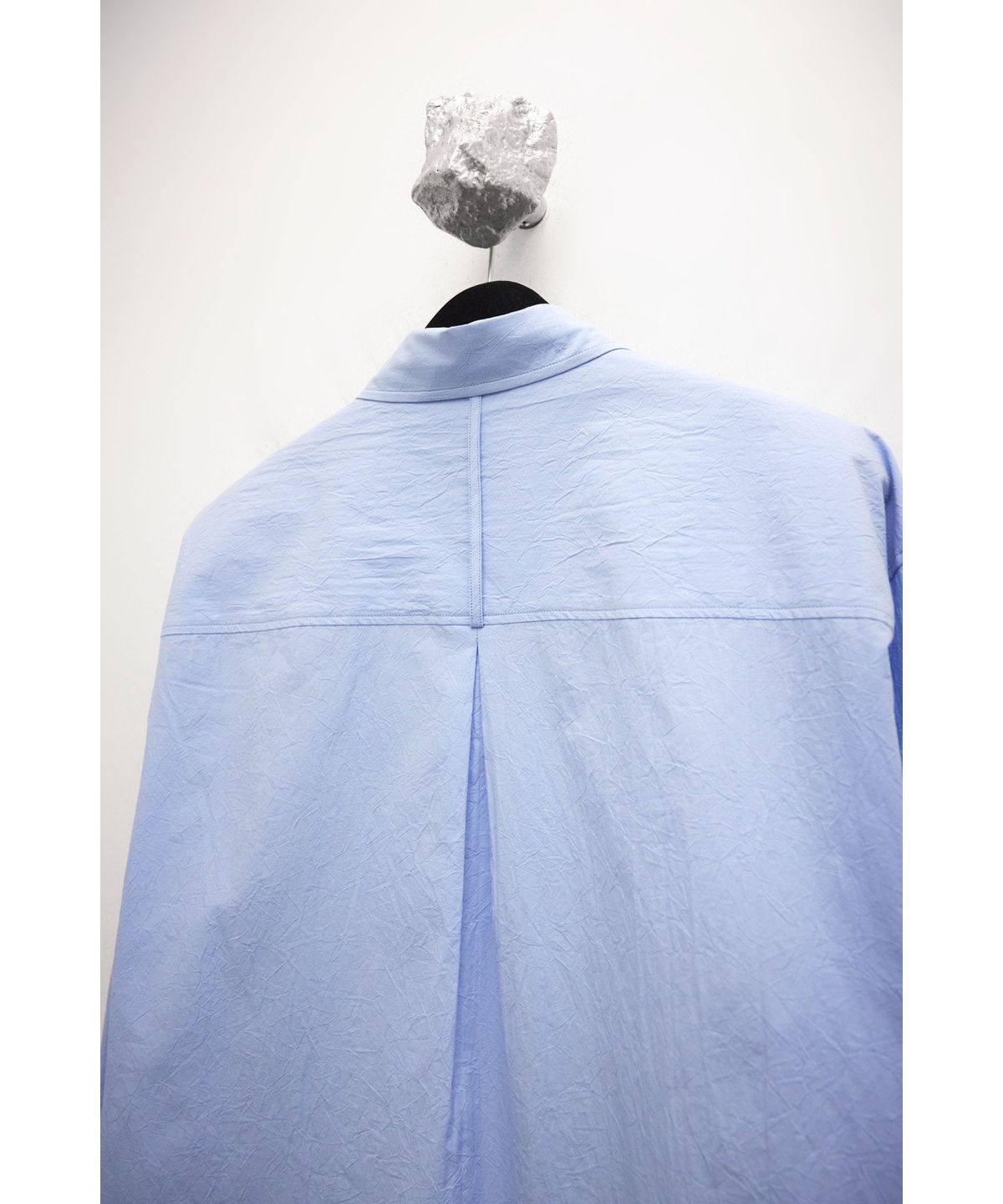 유스(YOUTH) Creased Loosed Shirt - Light Blue