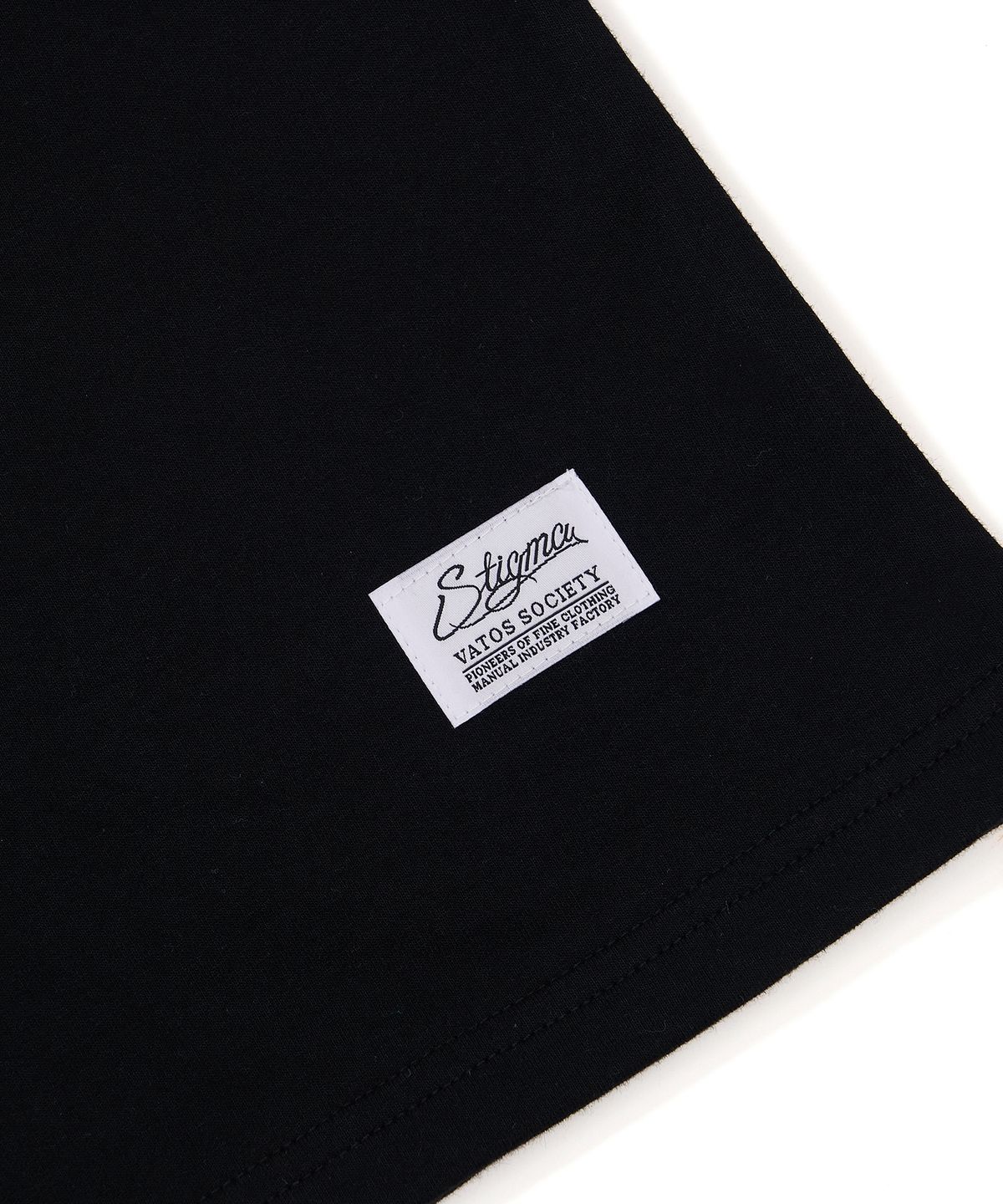 스티그마(STIGMA) Staff Semi-oversized T-shirts Black