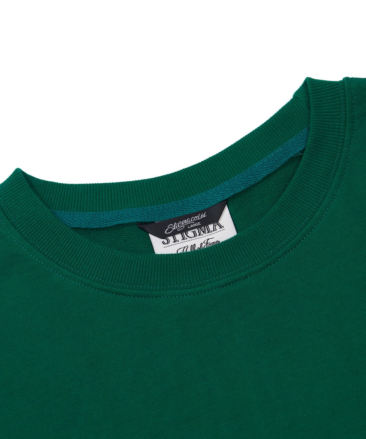 스티그마(STIGMA) Nerd Semi-oversized T-shirts Green