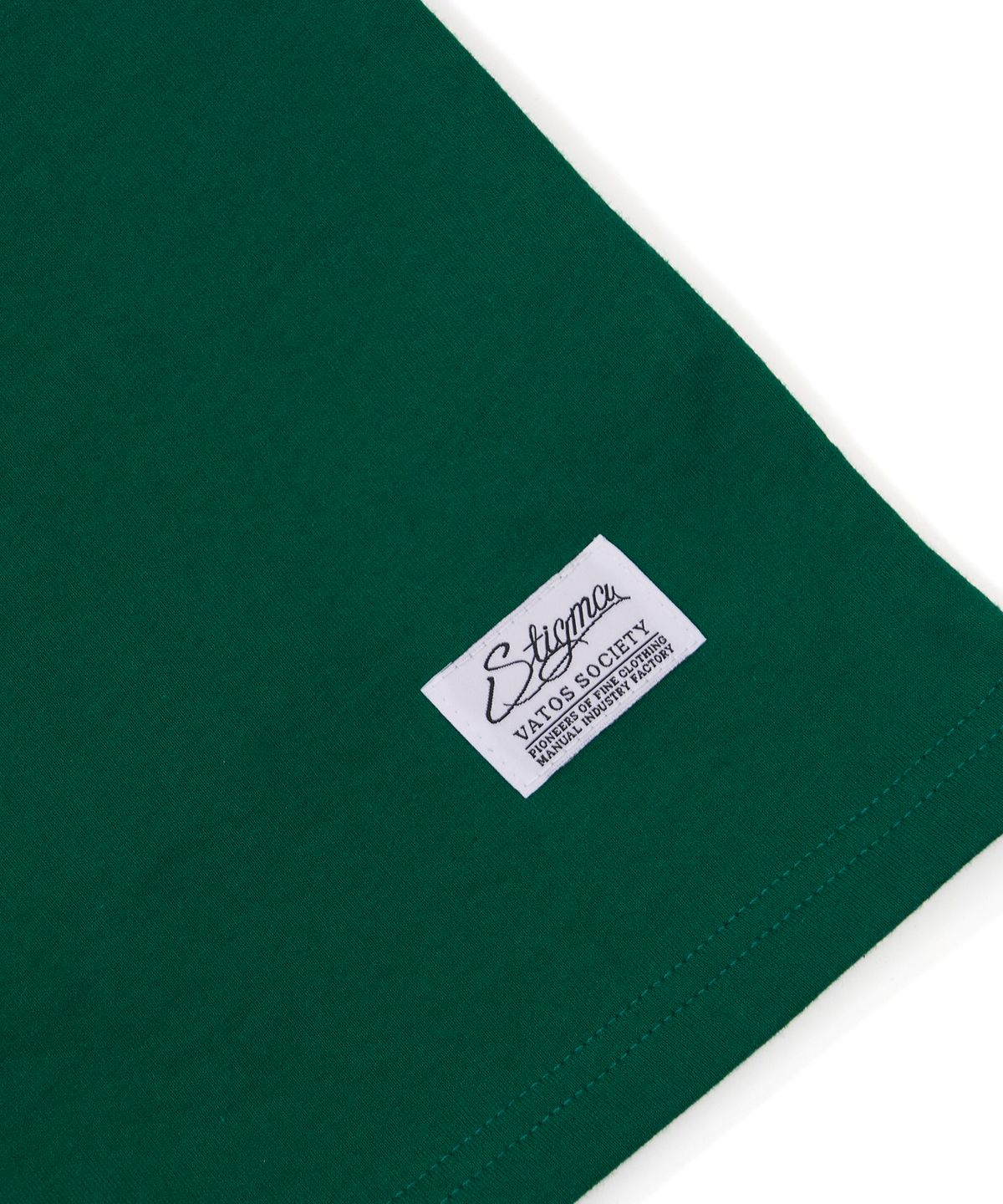 스티그마(STIGMA) Nerd Semi-oversized T-shirts Green