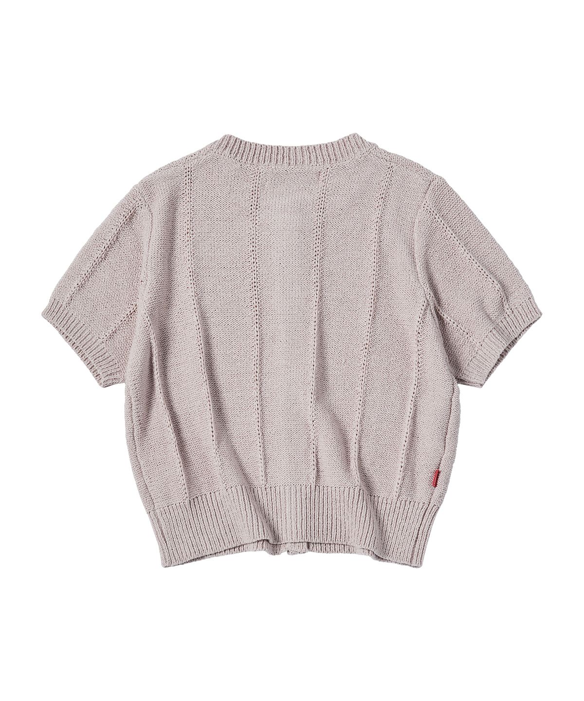 꼬모니노즈(COMONINOZ) W BOUCLE CARDIGAN [LIGHT VIOLET]