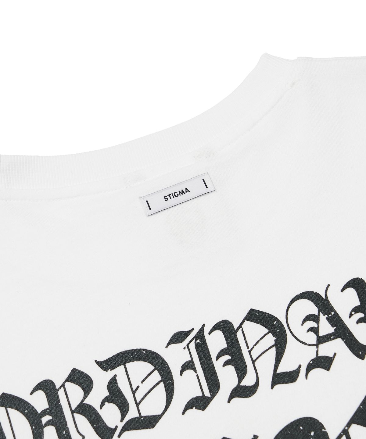 스티그마(STIGMA) Nerd Semi-oversized T-shirts White