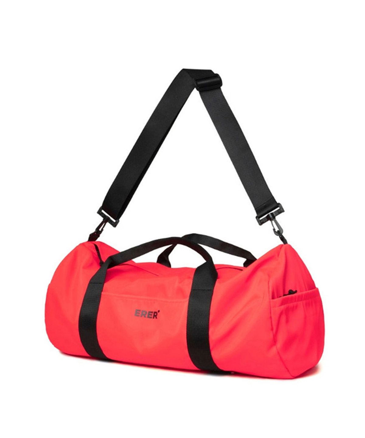 에르에르(ERER) FABRIC ROLL BAG Neon Coral