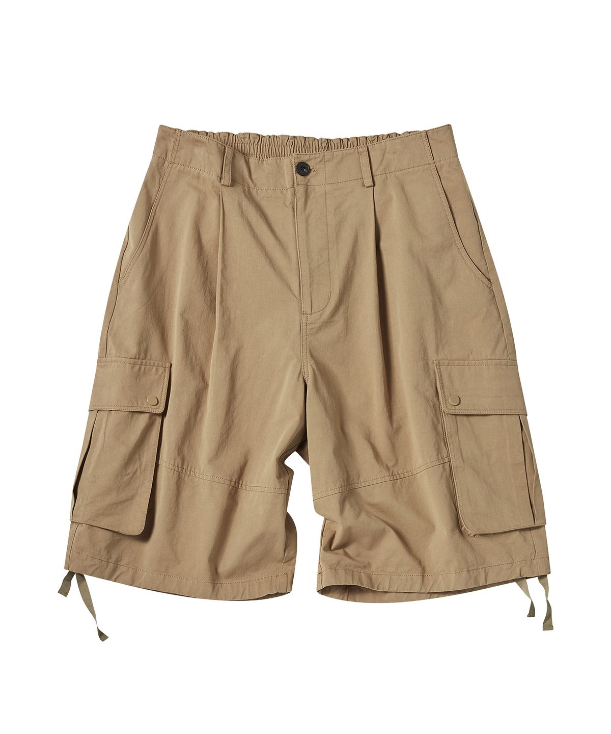 꼬모니노즈(COMONINOZ) BERMUDA CARGO PANTS [BEIGE]