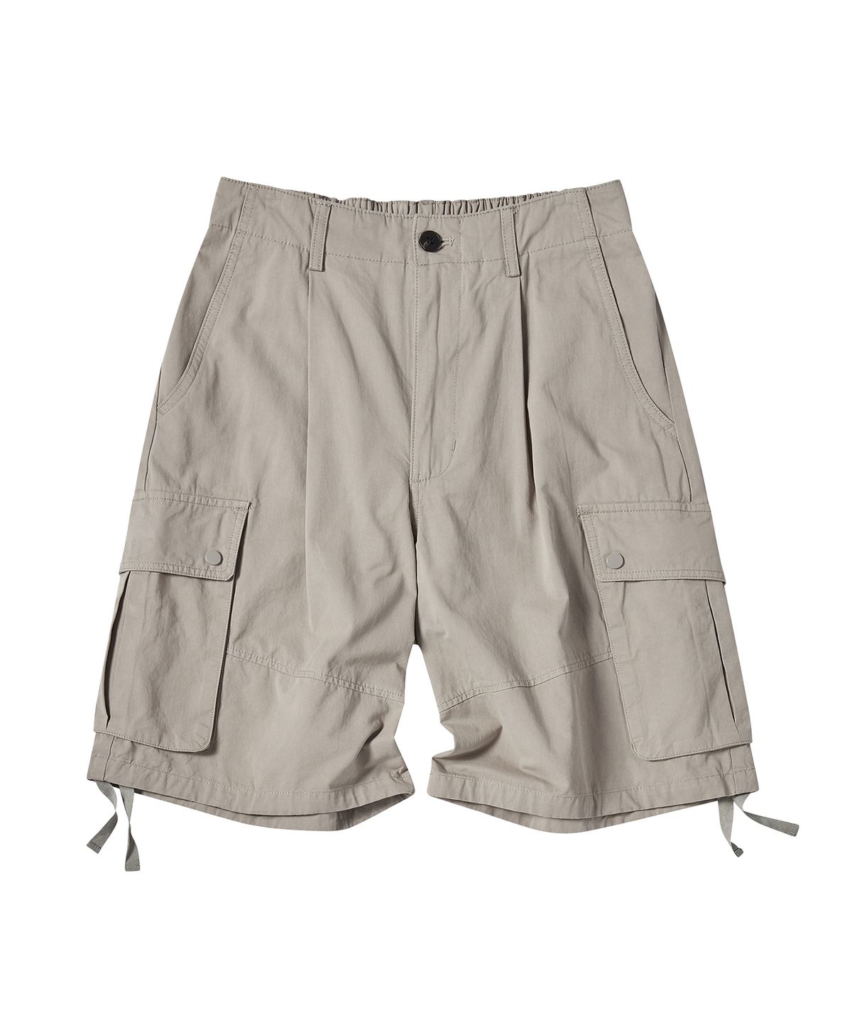 꼬모니노즈(COMONINOZ) BERMUDA CARGO PANTS [GRAY]