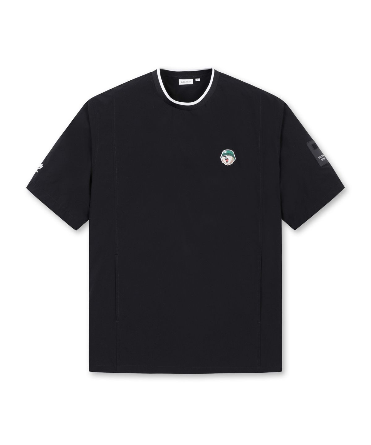 골든베어(GOLDEN BEAR) Victory Bear Woven Graphic Sweatshirt_G4TAM25306BKX