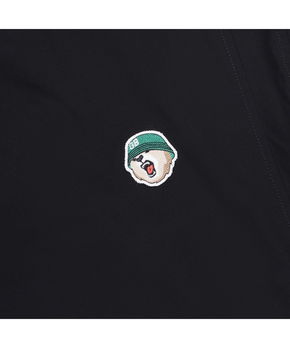 골든베어(GOLDEN BEAR) Victory Bear Woven Graphic Sweatshirt_G4TAM25306BKX