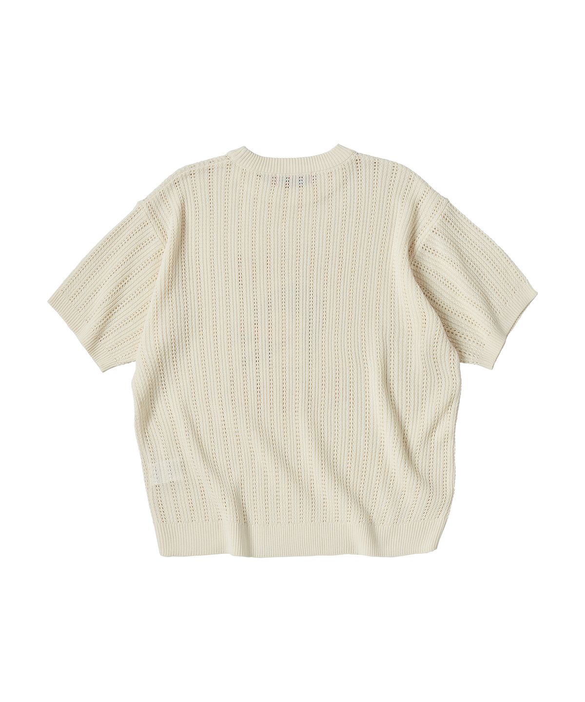 꼬모니노즈(COMONINOZ) SUMMER GRAPHIC KNIT [IVORY]