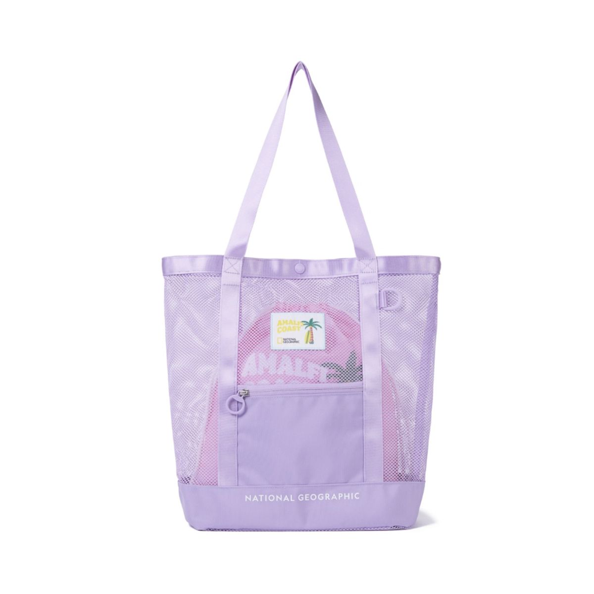 내셔널지오그래픽 키즈(NATIONAL GEOGRAPHIC KIDS) K252KTO200 메쉬 토트백 LAVENDER