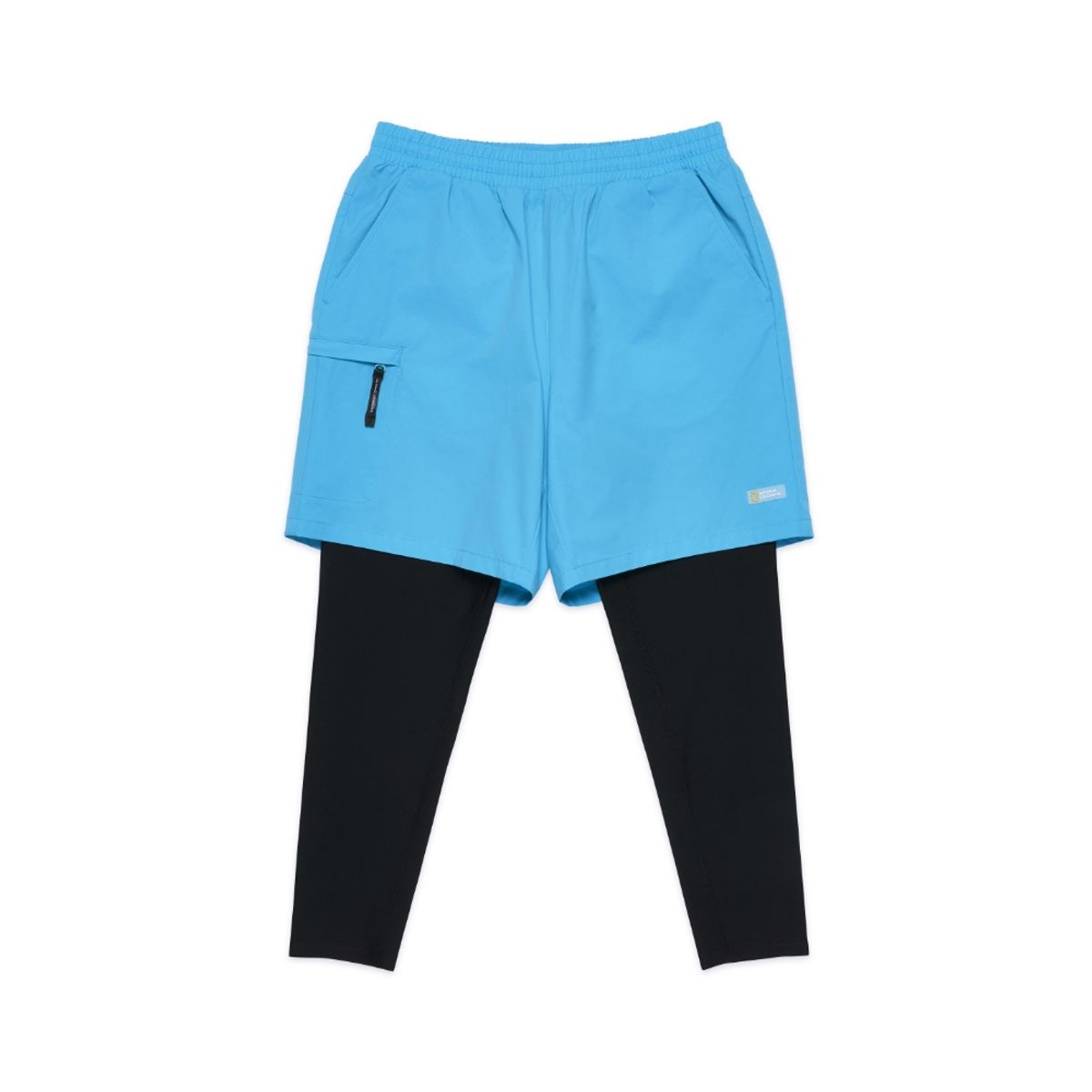내셔널지오그래픽 키즈(NATIONAL GEOGRAPHIC KIDS) K252UWL610 5부 레이어드 워터레깅스 TURQUOISE