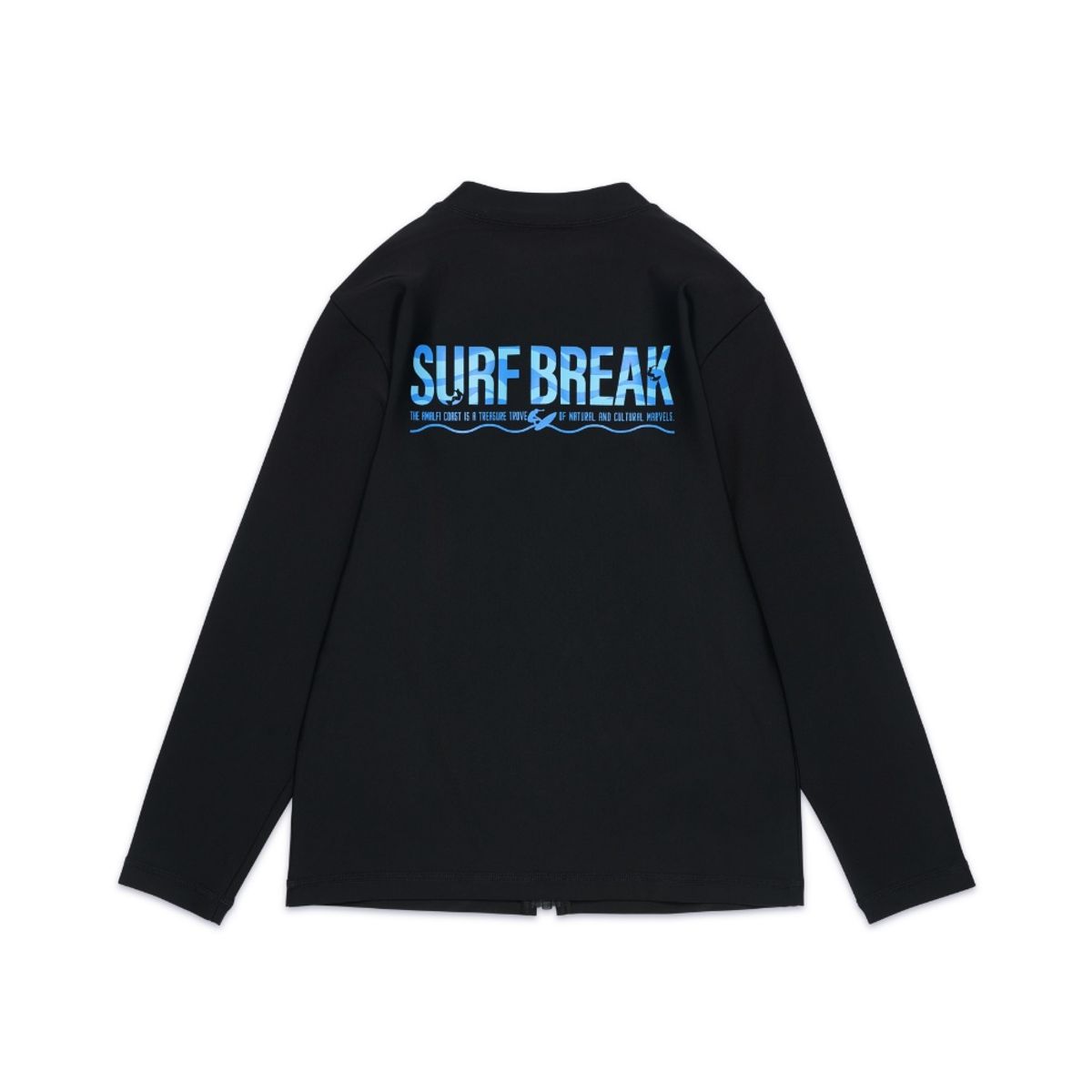 내셔널지오그래픽 키즈(NATIONAL GEOGRAPHIC KIDS) K252URG630 그래픽 래쉬가드 집업-1 CARBONBLACK