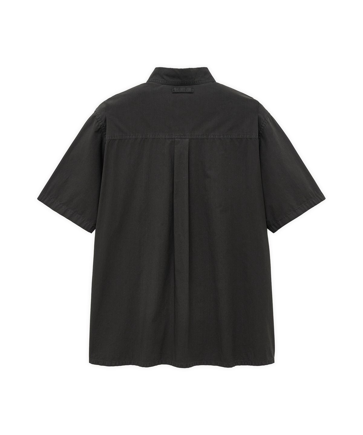 드로우핏(DRAW FIT) 아크만 코튼 다잉 하프 워크 셔츠 [D.CHARCOAL]