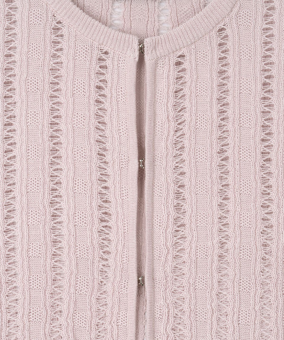 바시카(BASIKA) 크로셰 린넨 후크 가디건_3color