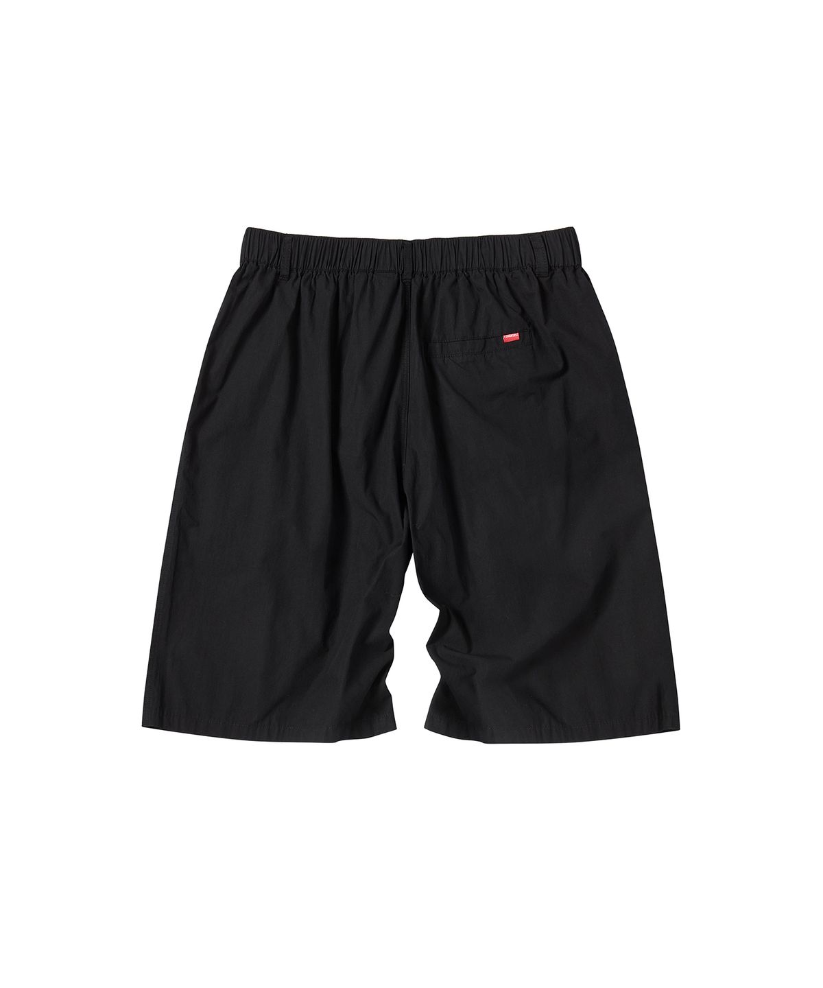 꼬모니노즈(COMONINOZ) TWO TUCK BUTTON SHORT PANTS [BLACK]