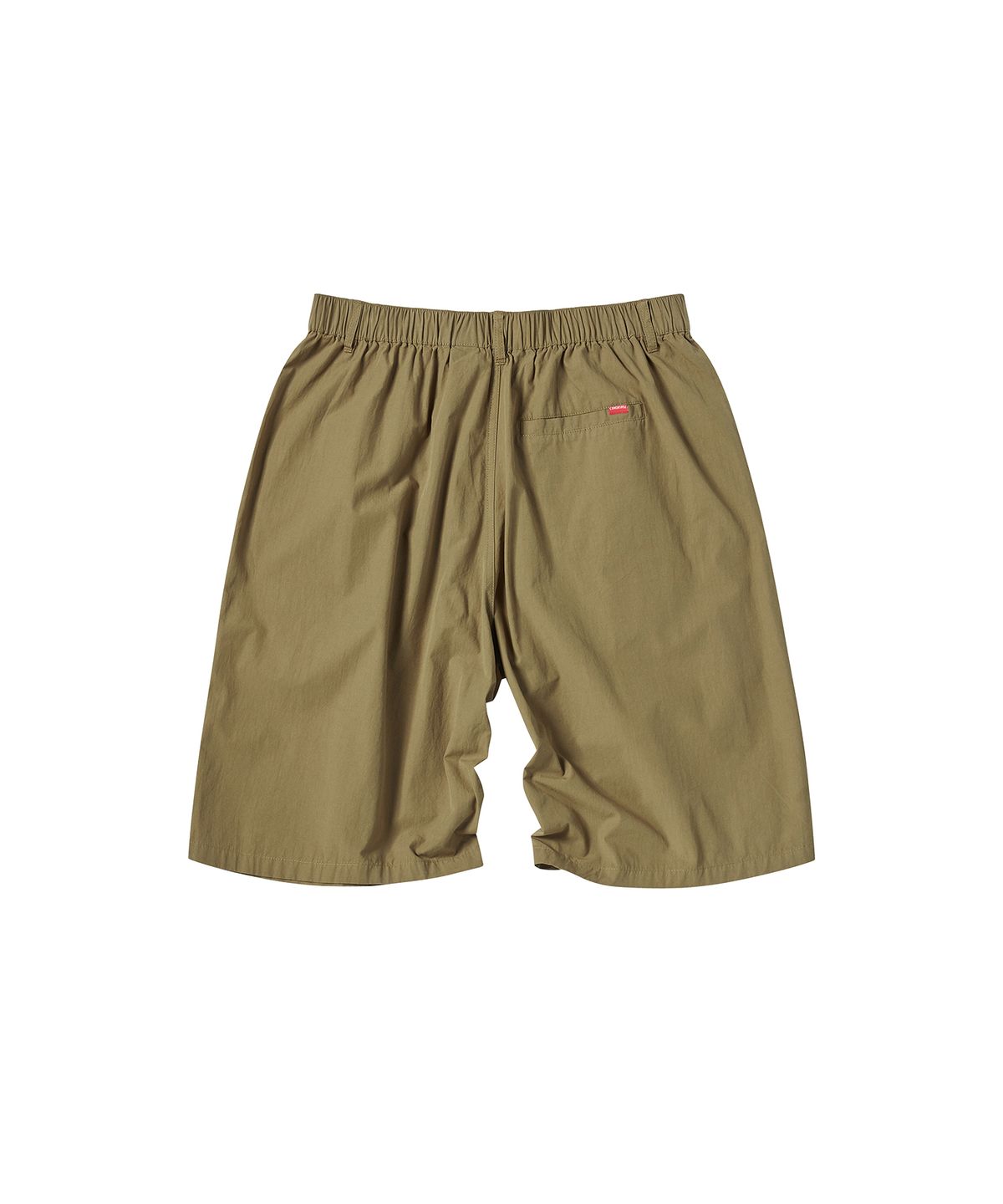 꼬모니노즈(COMONINOZ) TWO TUCK BUTTON SHORT PANTS [KHAKI]