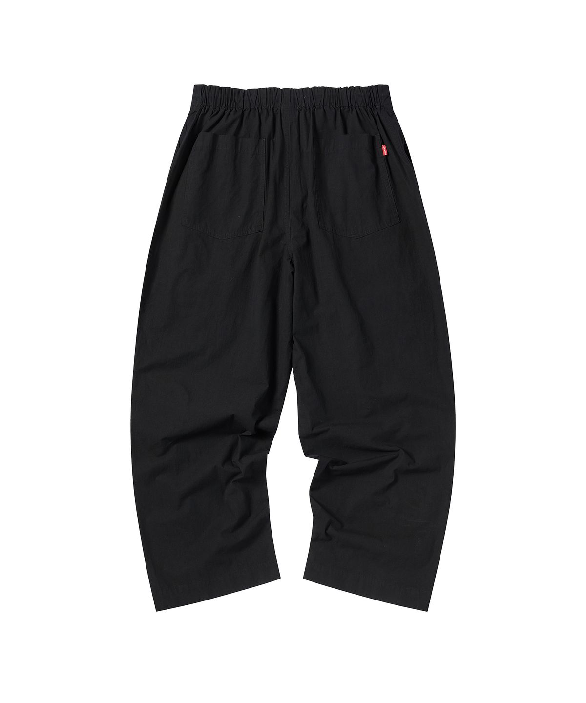꼬모니노즈(COMONINOZ) CROP BALLOON PANTS [BLACK]