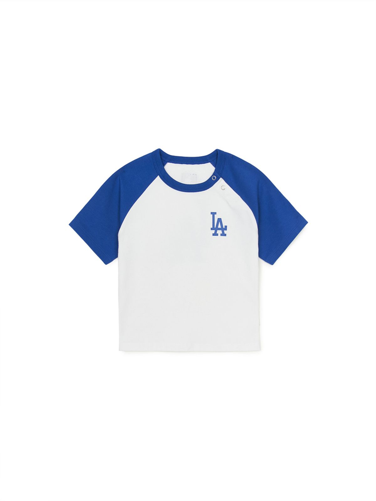 엠엘비 키즈(MLB KIDS) 바시티 토들러 티셔츠세트 LA (Blue)