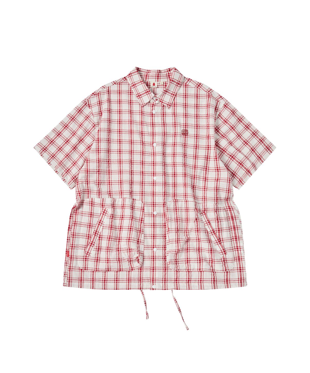 꼬모니노즈(COMONINOZ) MAY NOZ SHIRT [RED]