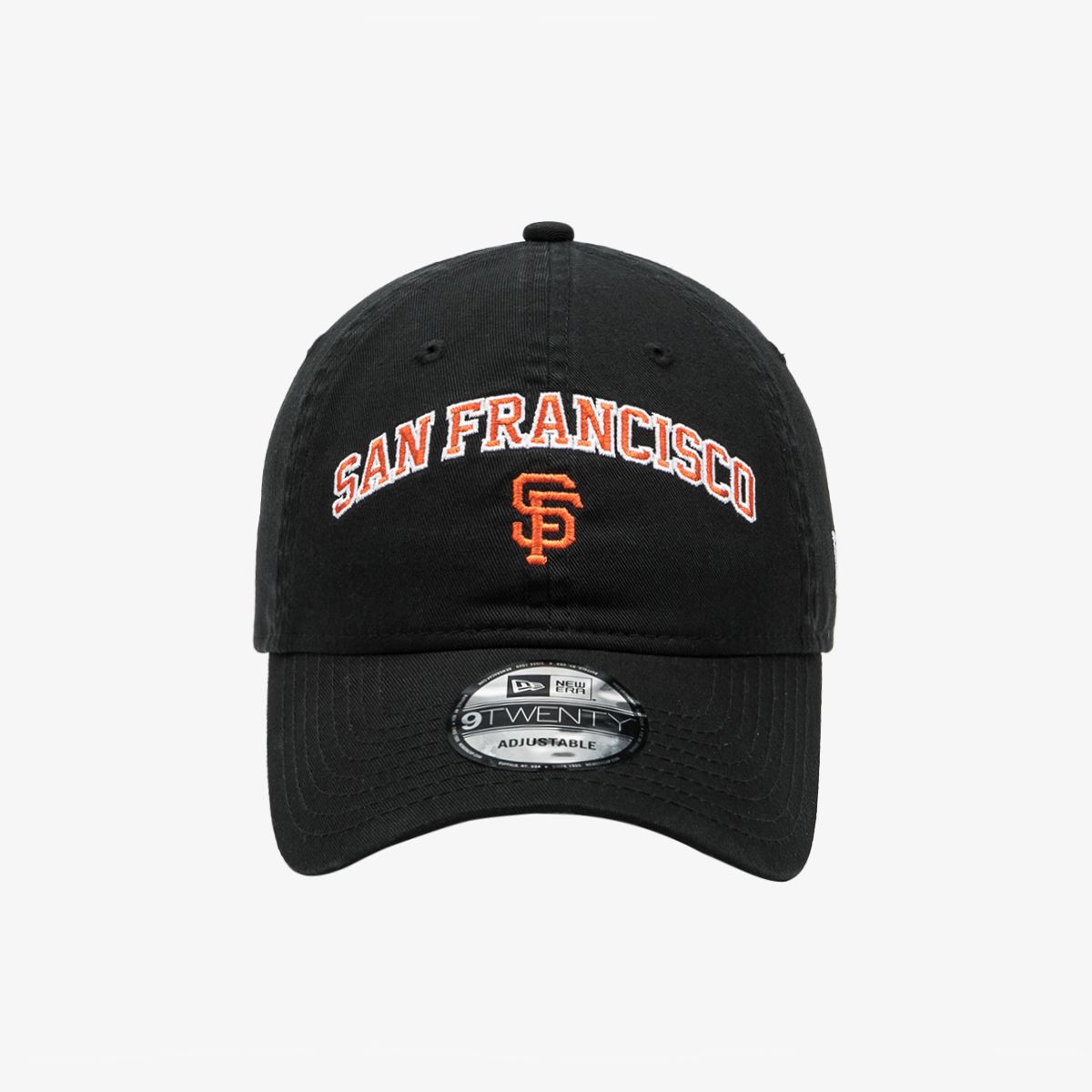 뉴에라(NEW ERA) MLB 샌프란시스코 자이언츠 트레이닝 아치 언스트럭쳐 볼캡 블랙 14561904