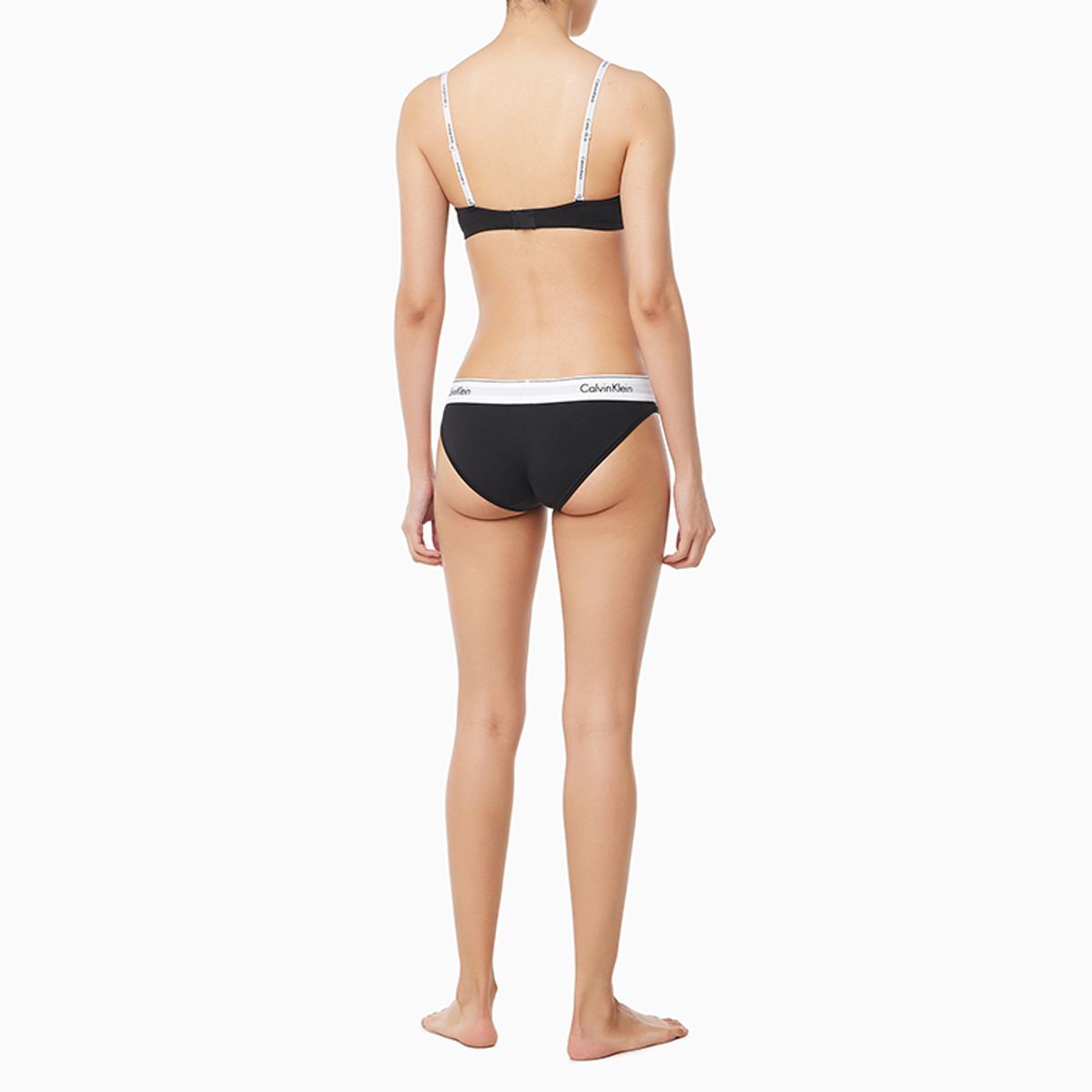 캘빈클라인 언더웨어(CALVIN KLEIN UNDERWEAR) 여성 아이콘 코튼 모달 AF 푸쉬업 브라_QF8268ADUB1