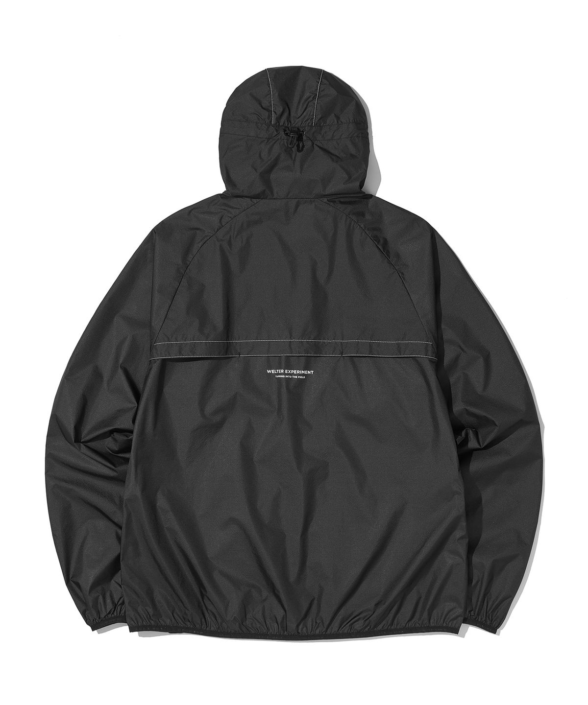 웰터 익스페리먼트(WELTER EXPERIMENT) ANEMOI LIGHT WINDBREAKER_BLACK