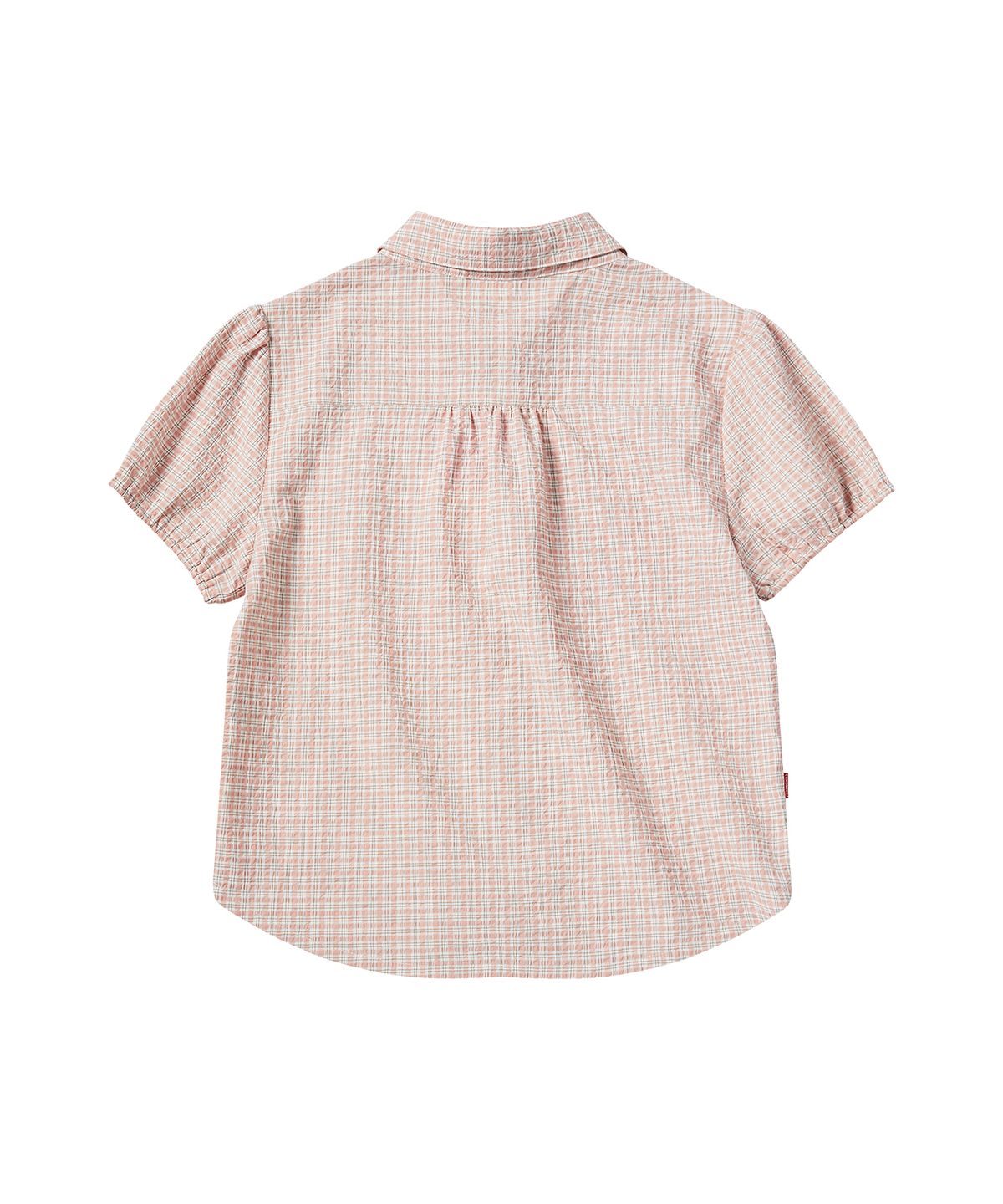 꼬모니노즈(COMONINOZ) W COMO PUFF SHIRT [CORAL]