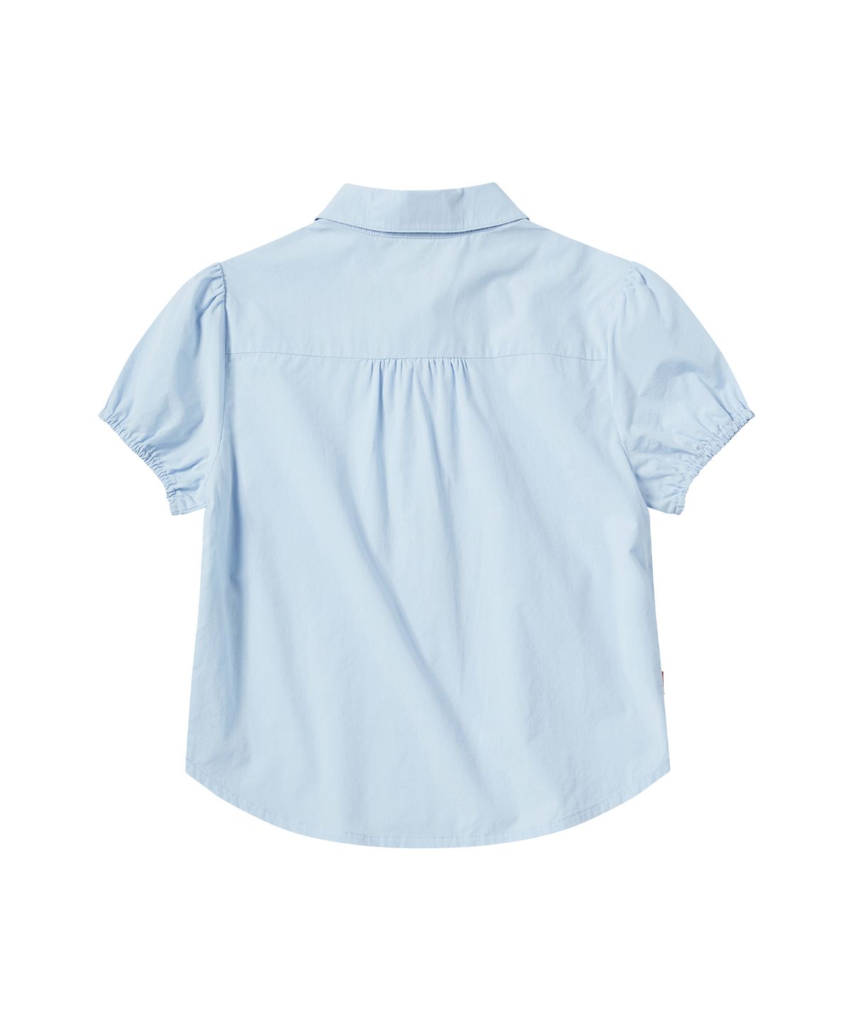 꼬모니노즈(COMONINOZ) W COMO PUFF SHIRT [SKY BLUE]