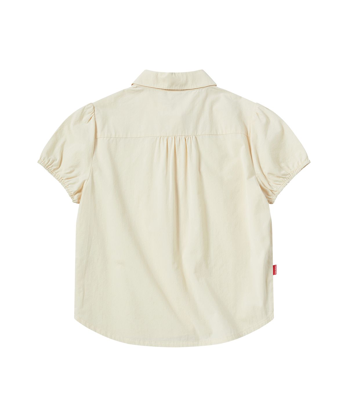 꼬모니노즈(COMONINOZ) W COMO PUFF SHIRT [CREAM]