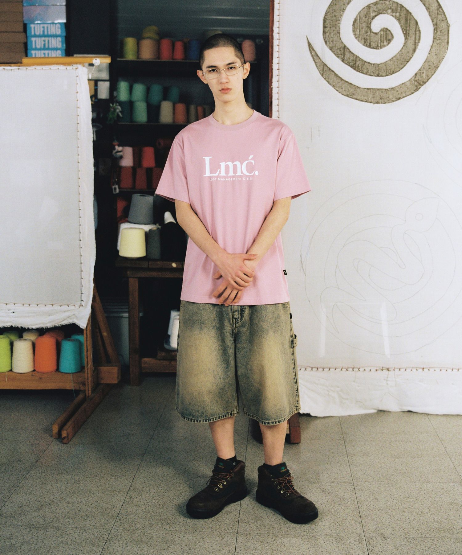 ★LMC★ SERIF LOGO TEE black MUSINSA | LMC SERIF LOGO TEE black