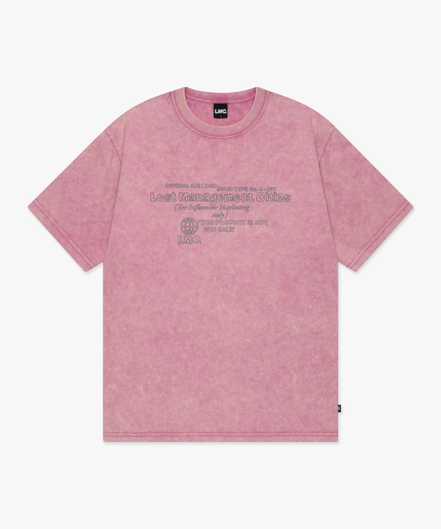 Tシャツ・カットソー LMC ACID WASHED DOODLE LOGO TEE dark pink 0LM45STS192DPK MUSINSA | LMC ACID WASHED DOODLE LOGO TEE dark pink