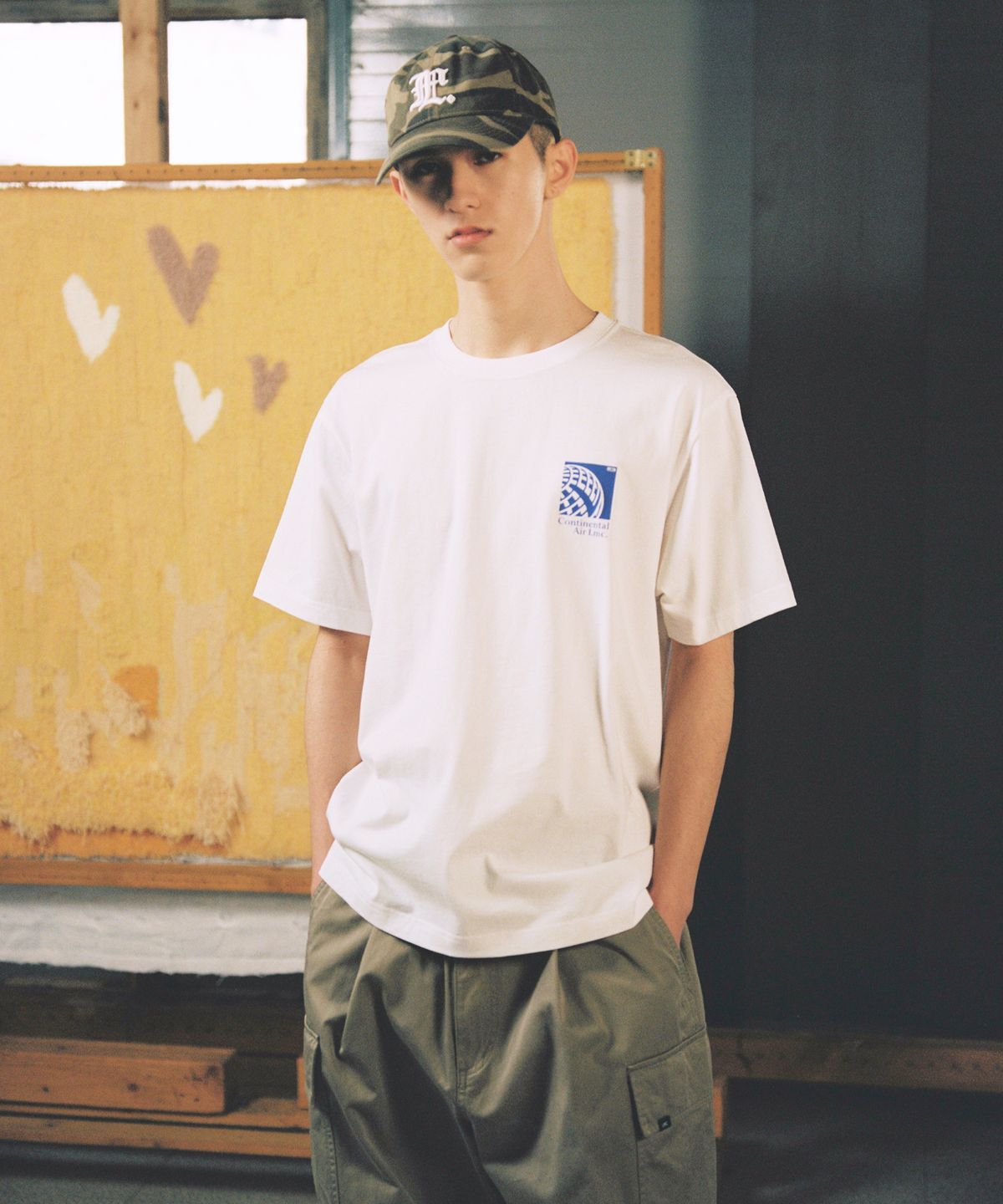 엘엠씨(LMC) AIR GLOBE TEE white