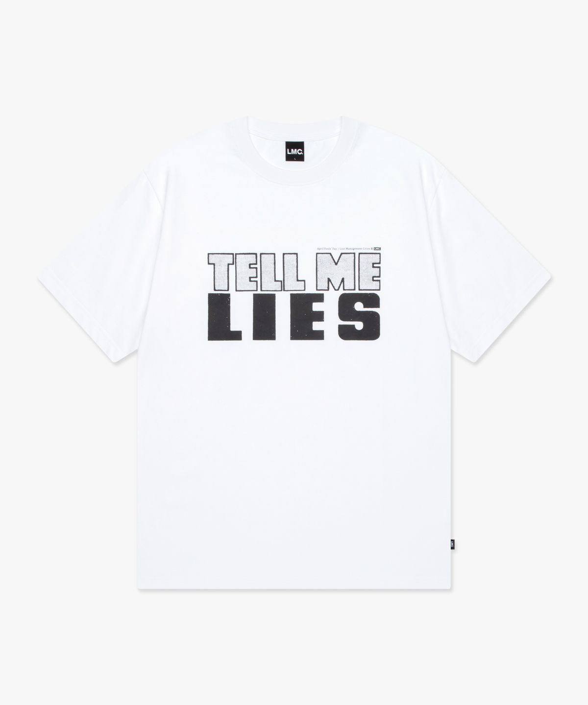 엘엠씨(LMC) TELL ME LIES TEE white