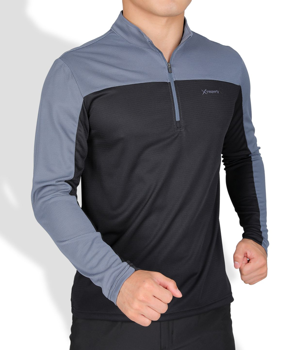 엑스트라스포티(EXTRASPORTY) 온더락 남성 긴팔 집업 티셔츠 5 Colors