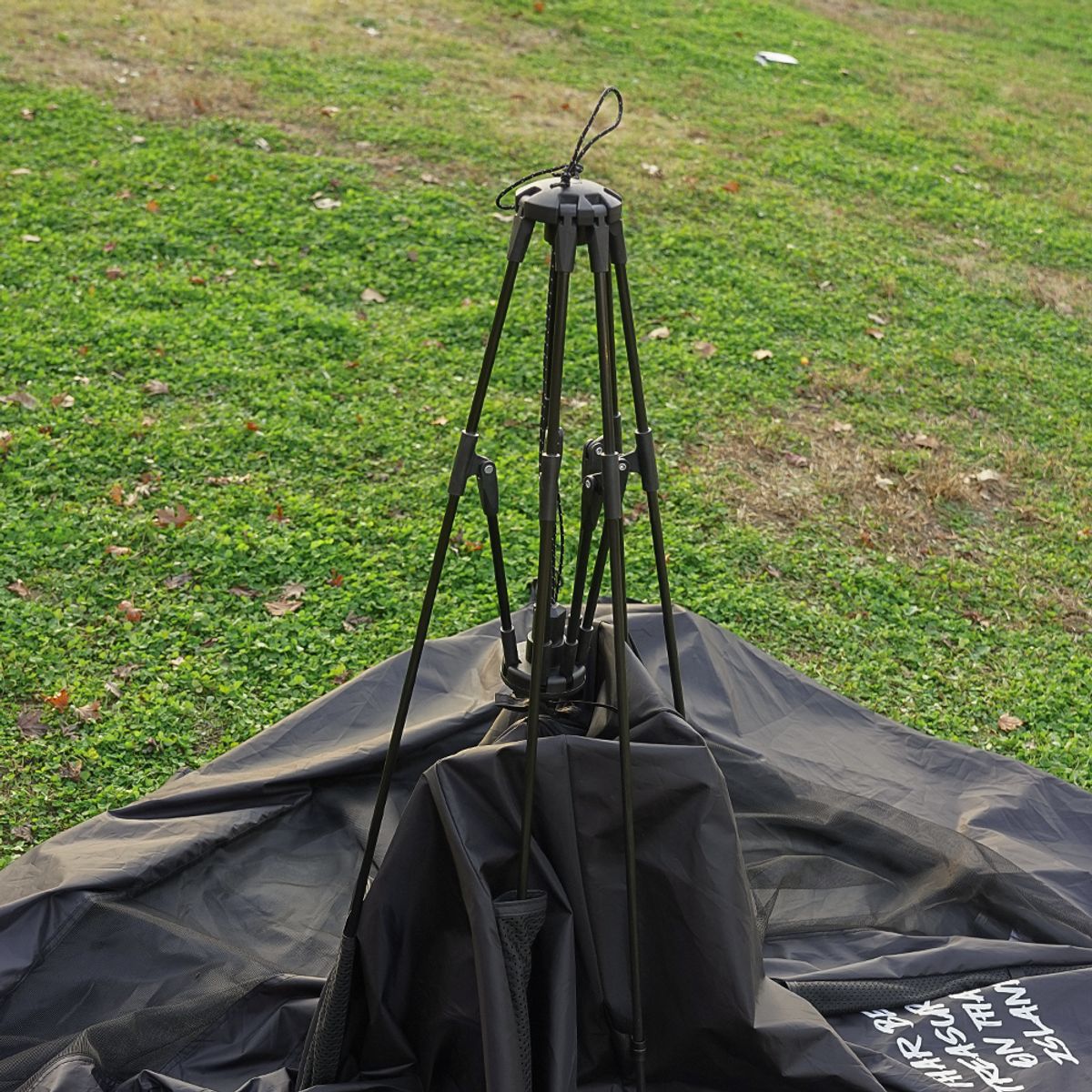 케이지엠 아웃도어(KZM OUTDOOR) 블랙 비어드 선 쉘터 K251T3T02