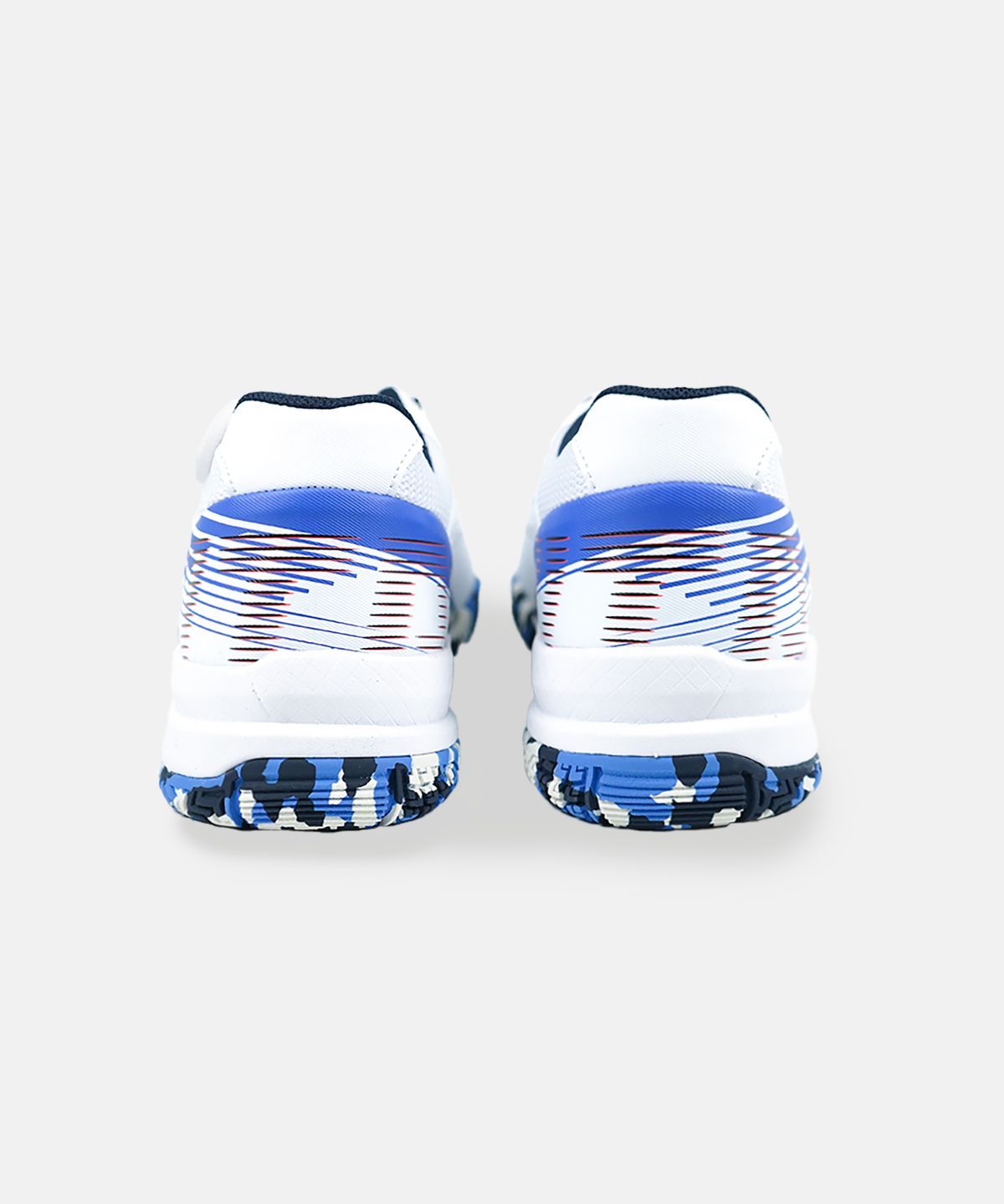 비트로(VITRO) 남녀공용 테니스화 엄스톤3 (WHITE&ROYAL BLUE) 보아 핏 시스템