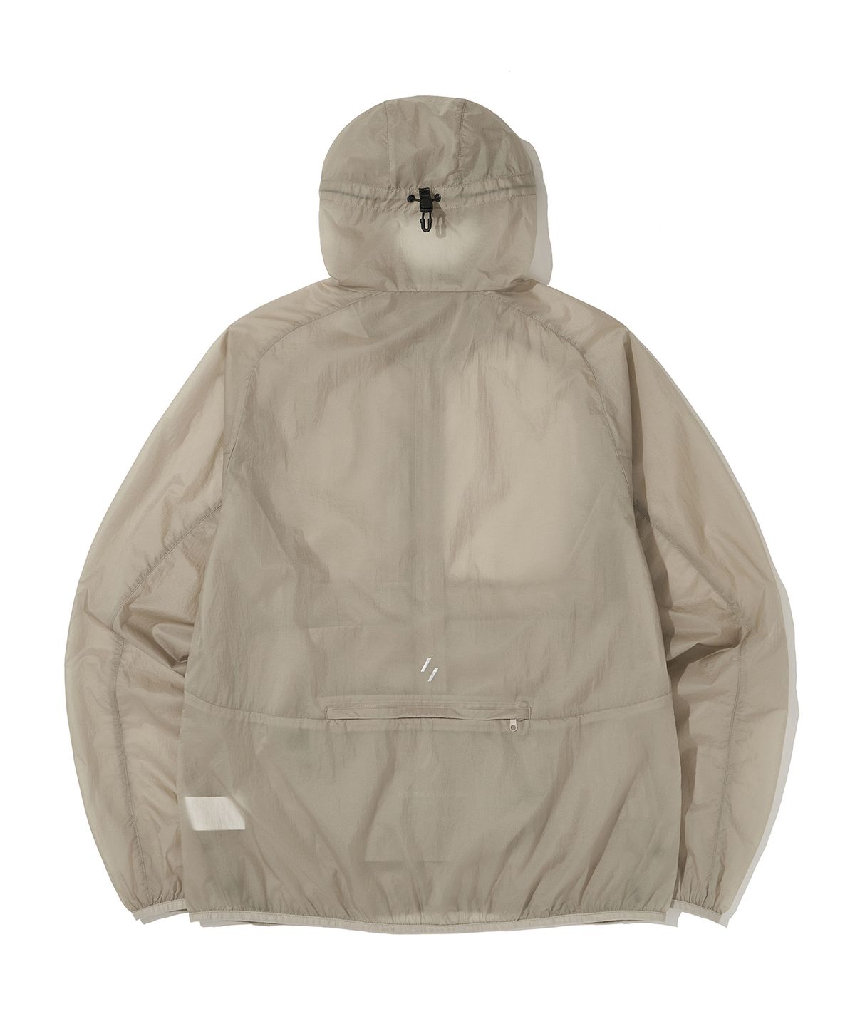 웰터 익스페리먼트(WELTER EXPERIMENT) NIMBUS AEROPACK WINDBREAKER_LIGHT GRAY