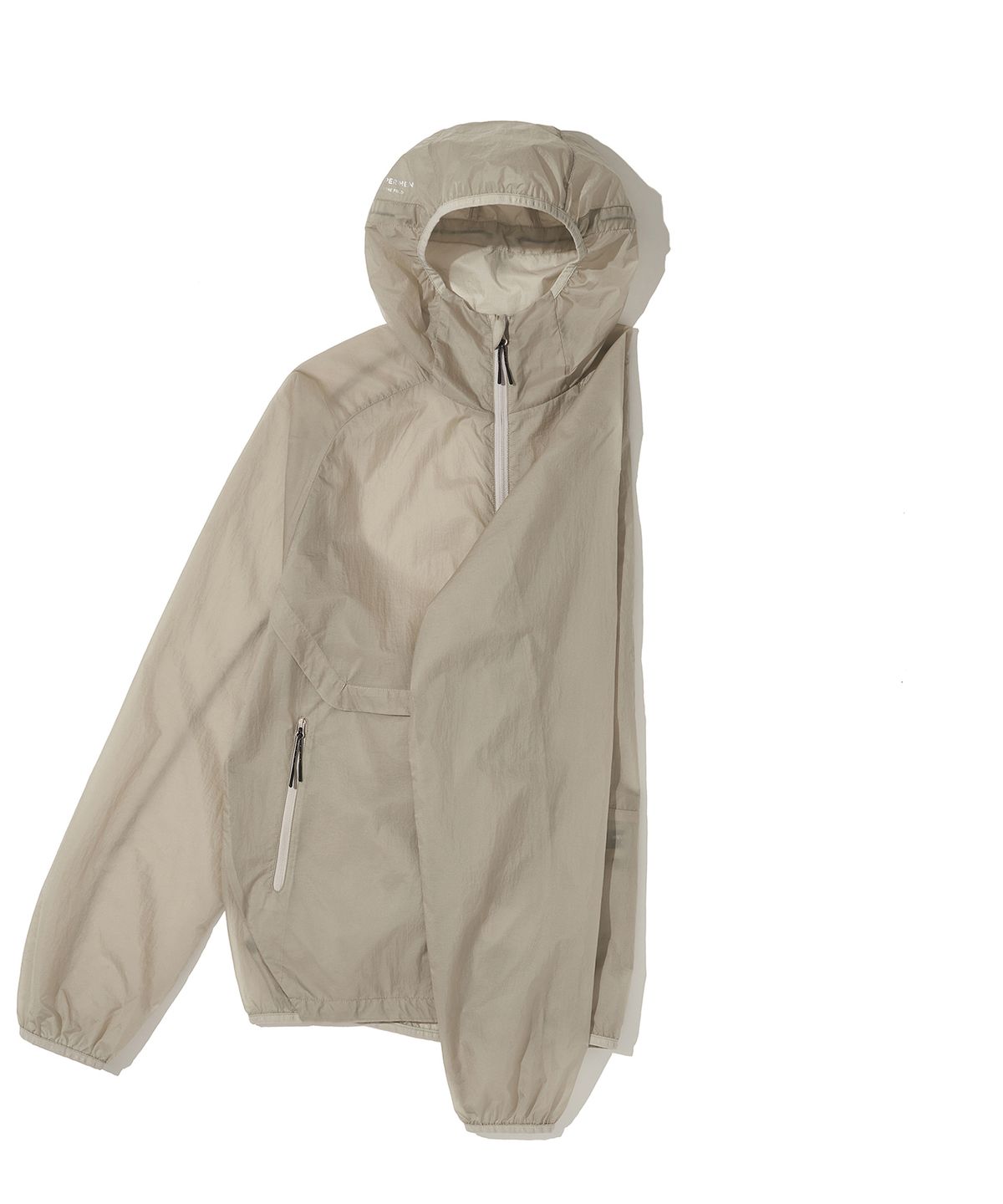 웰터 익스페리먼트(WELTER EXPERIMENT) NIMBUS AEROPACK WINDBREAKER_LIGHT GRAY