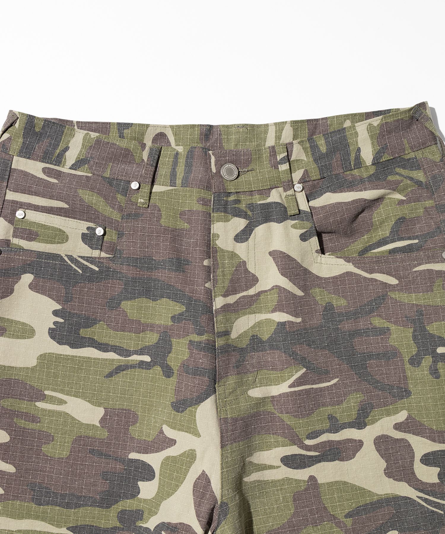 MASSNOUNのCurved Carpenter Camo Ripstop Bio Pants MUSINSA | MASSNOUN Curved Carpenter Camo Ripstop Bio Pants