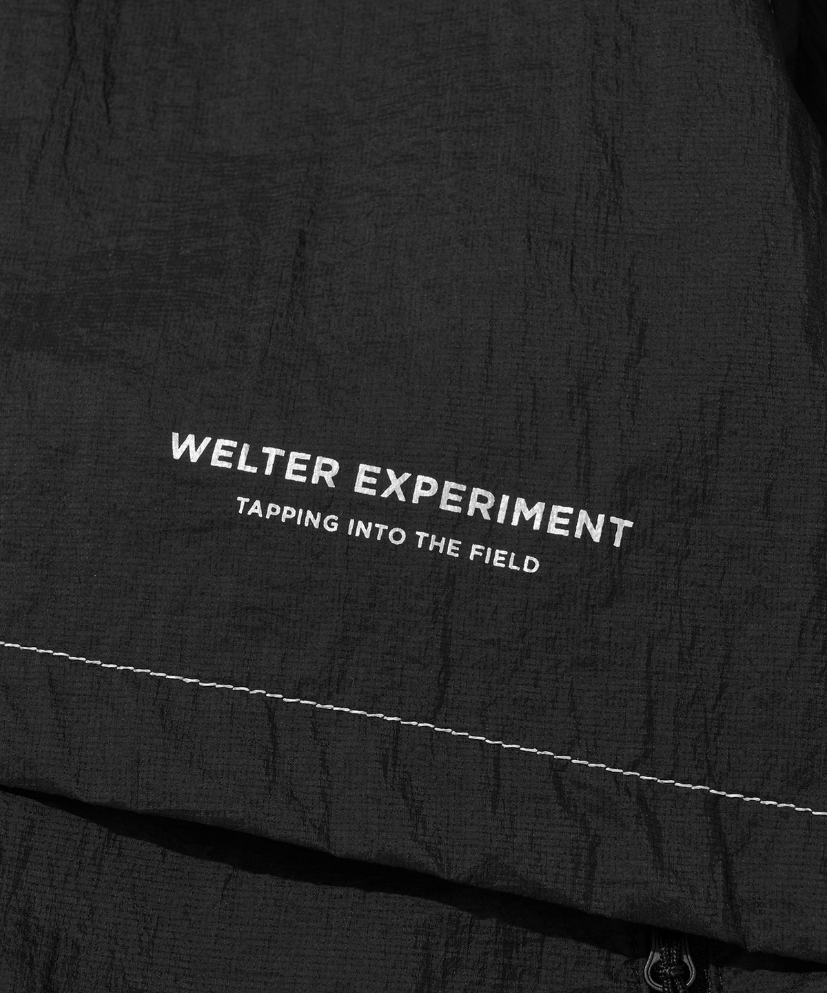 웰터 익스페리먼트(WELTER EXPERIMENT) BOREAS VENTILATION WINDBREAKER_BLACK