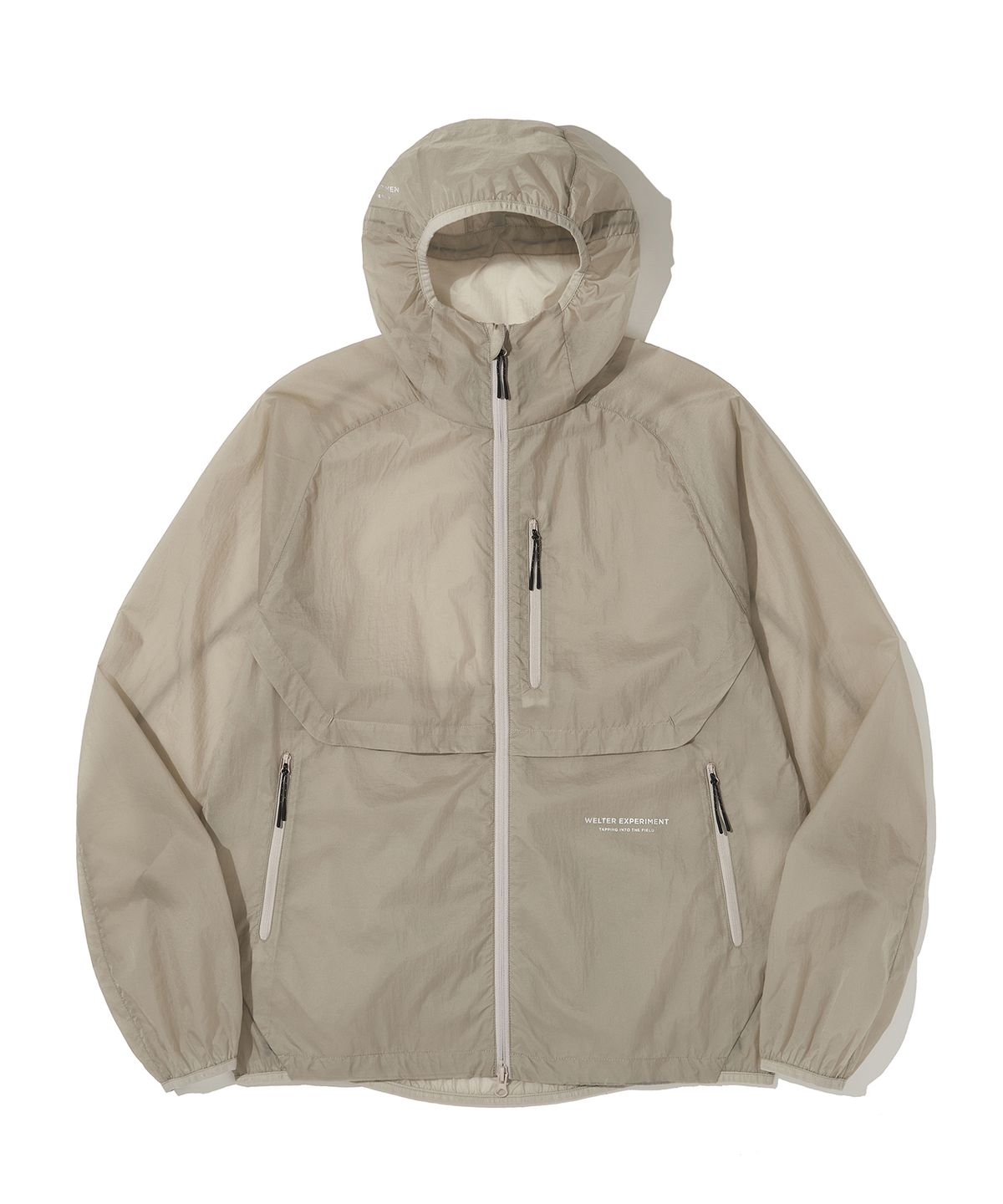 웰터 익스페리먼트(WELTER EXPERIMENT) BOREAS VENTILATION WINDBREAKER_LIGHT GRAY
