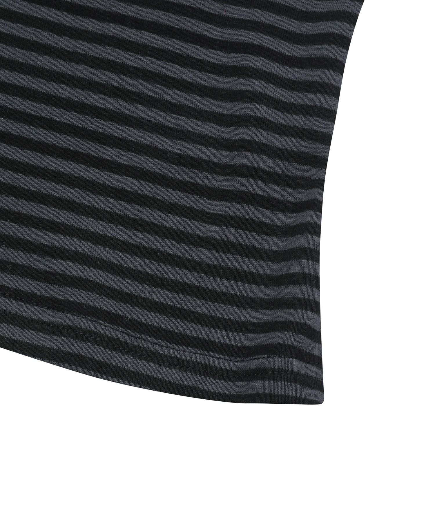 Tシャツ・カットソー MUCENT Emma V-neck Striped Short Sleeve Tee P00000XG MUSINSA | MUCENT Emma V-neck Striped Short Sleeve Tee