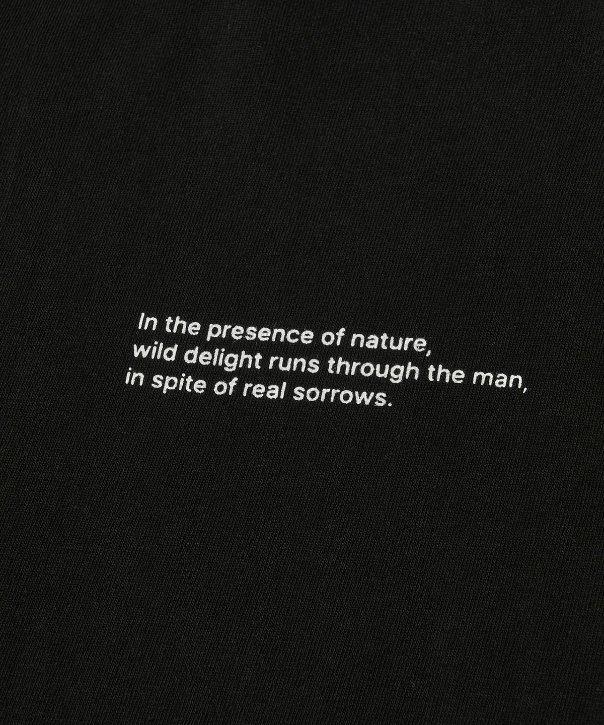 웰터 익스페리먼트(WELTER EXPERIMENT) SLASH LONGSLEEVES T-SHIRTS_BLACK