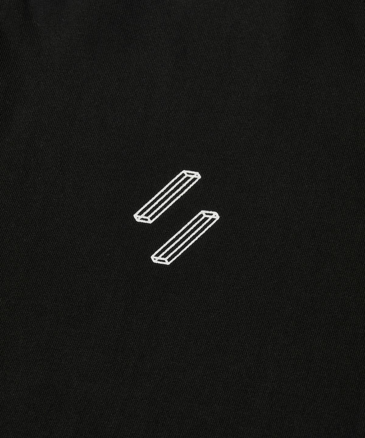 웰터 익스페리먼트(WELTER EXPERIMENT) SLASH LONGSLEEVES T-SHIRTS_BLACK