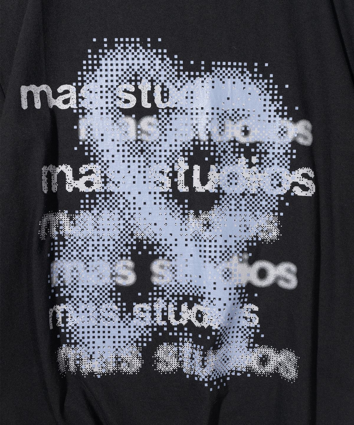 매스노운(MASSNOUN) 스튜디오 반팔티 MSITS003-BK