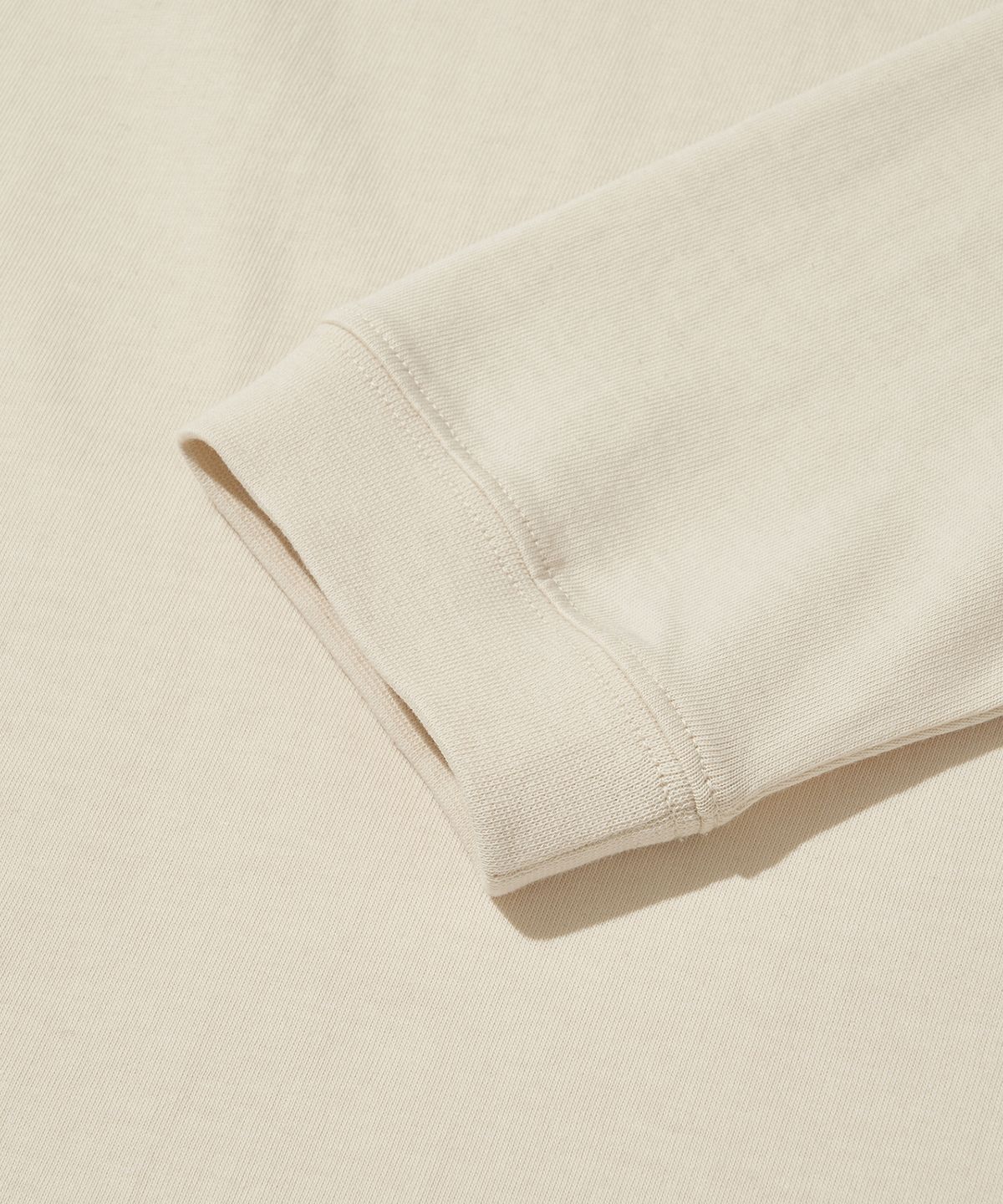 웰터 익스페리먼트(WELTER EXPERIMENT) SLASH LONGSLEEVES T-SHIRTS_CREAM