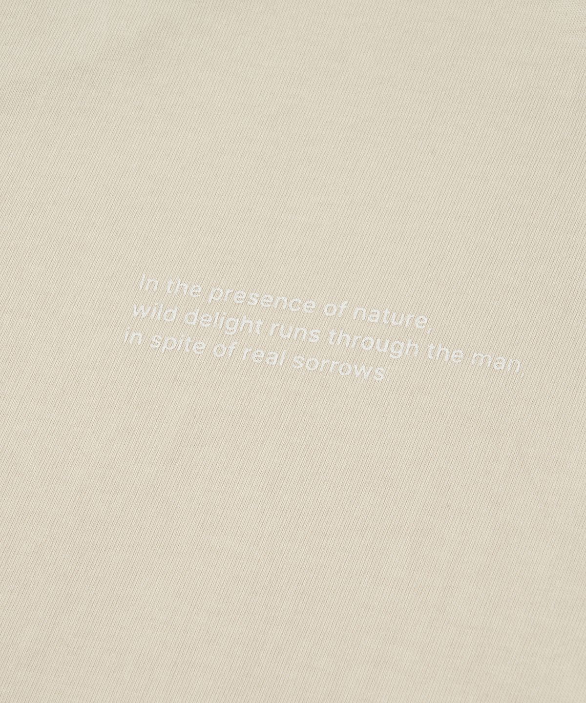 웰터 익스페리먼트(WELTER EXPERIMENT) SLASH LONGSLEEVES T-SHIRTS_CREAM