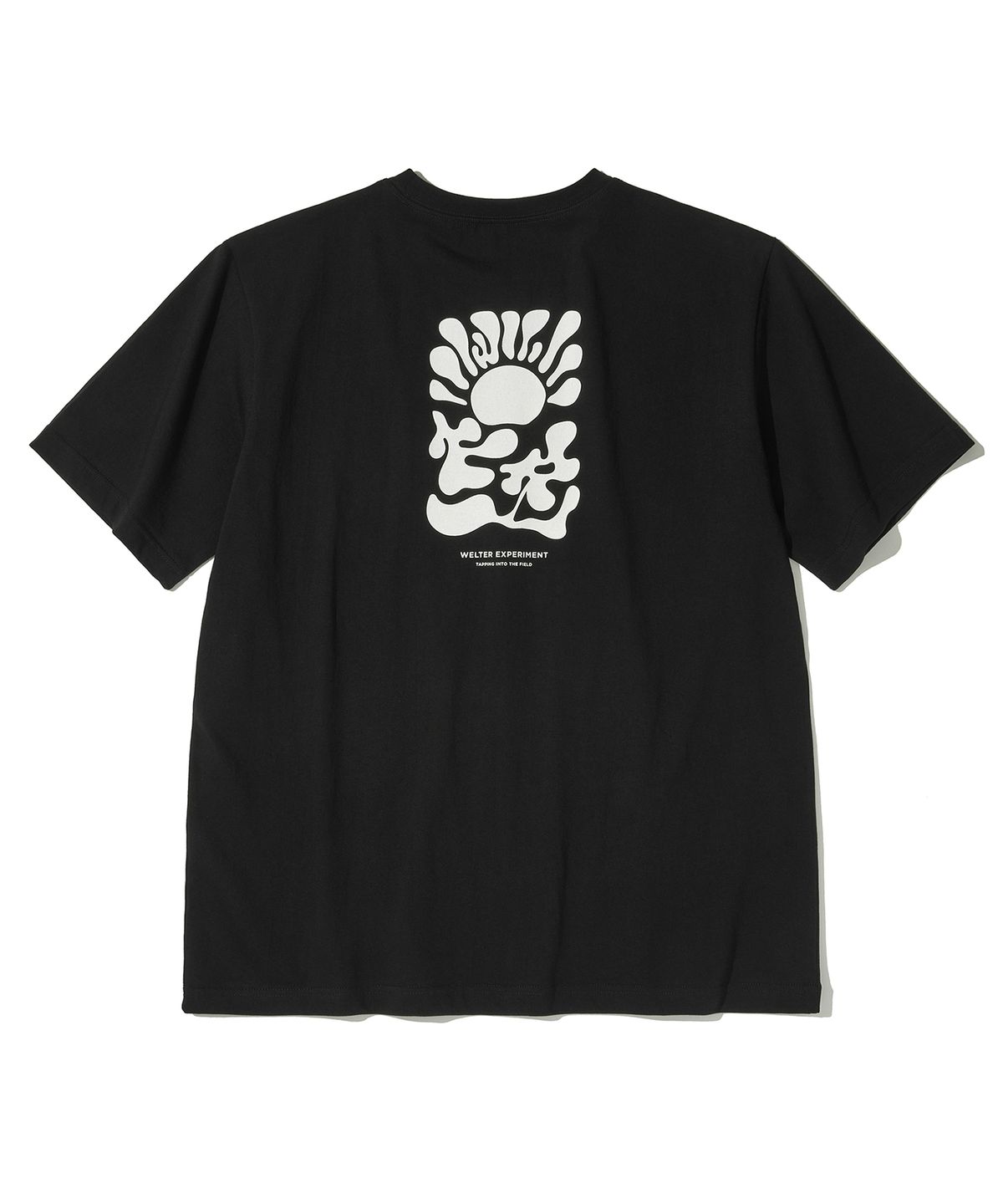 웰터 익스페리먼트(WELTER EXPERIMENT) SUNRISE T-SHIRT_BLACK